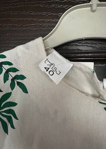 Yeşil Baskılı Bohem Uzun Elbise - Görsel 3