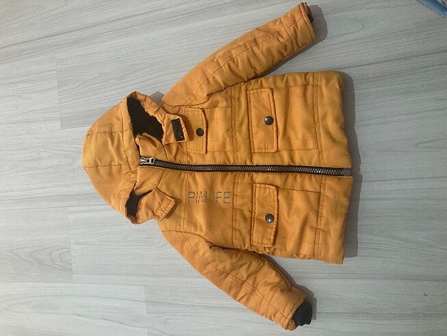 24-36 Ay Beden sarı Renk #erkek #bebek #mont