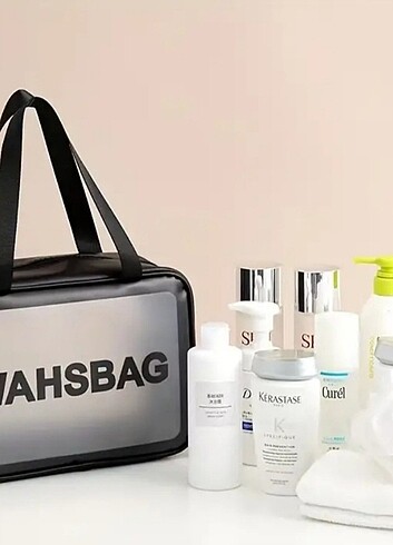 SİYAH WASHBAG ÇANTA