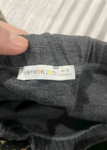 Leopar Desenli Kadife Kız Eşofman Altı - Görsel 6