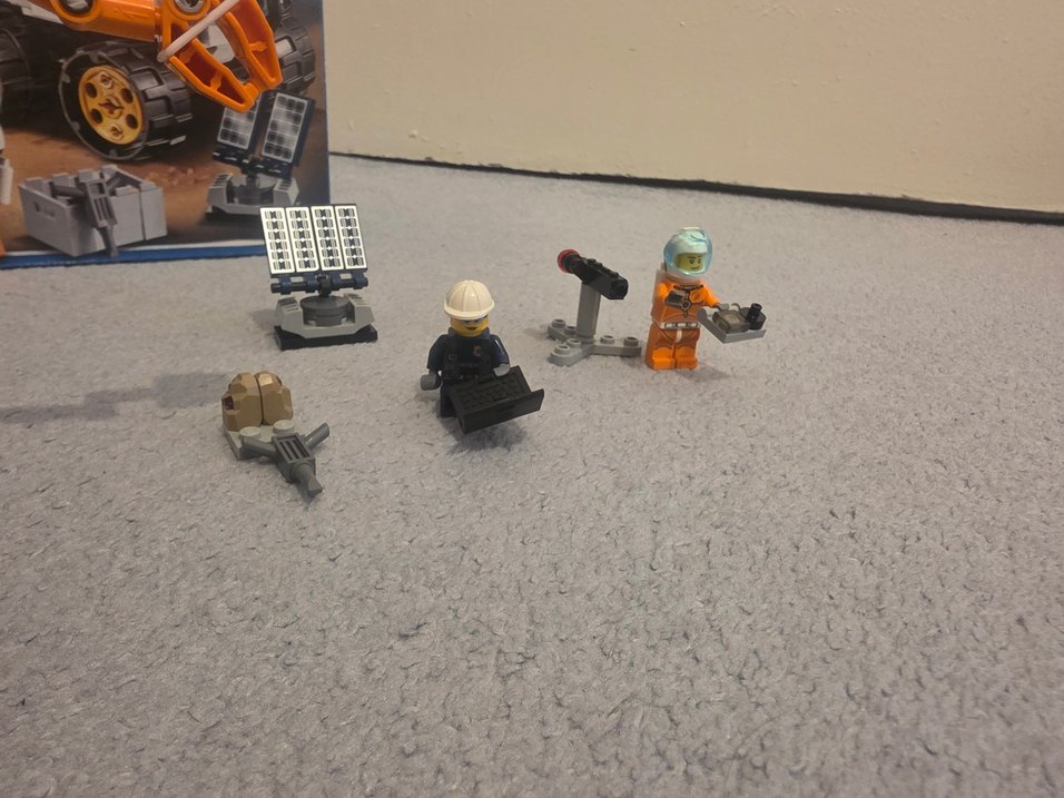 Lego City 60225 Rover Test Drive Uzay Aracı Seti - Görsel 4