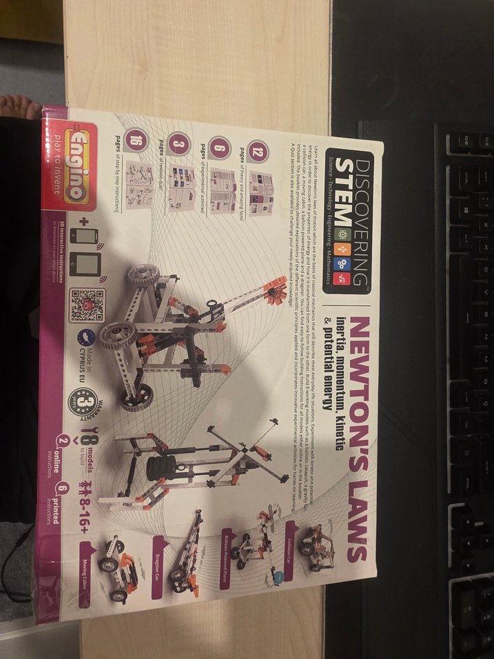 Engino Newton Kanunları STEM Eğitim Seti - Görsel 4