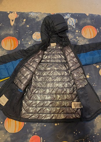 Columbia Erkek Çocuk Lacivert Kapüşonlu Mont - Görsel 3