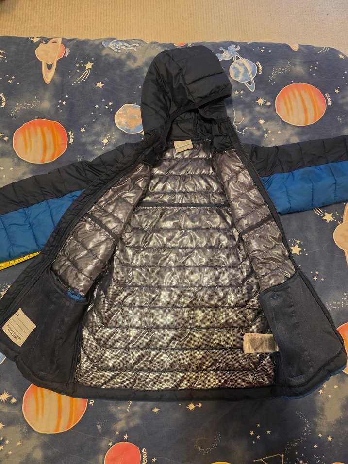 Columbia Erkek Çocuk Lacivert Kapüşonlu Mont - Görsel 3