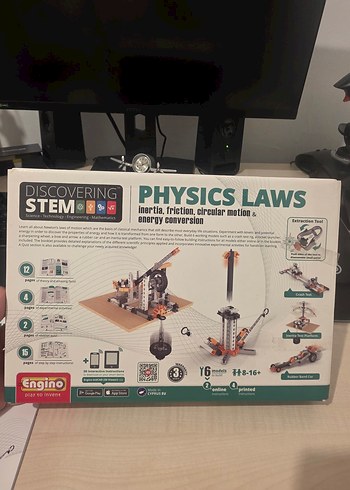 Engino Fizik Yasaları STEM Eğitim Seti - Görsel 5