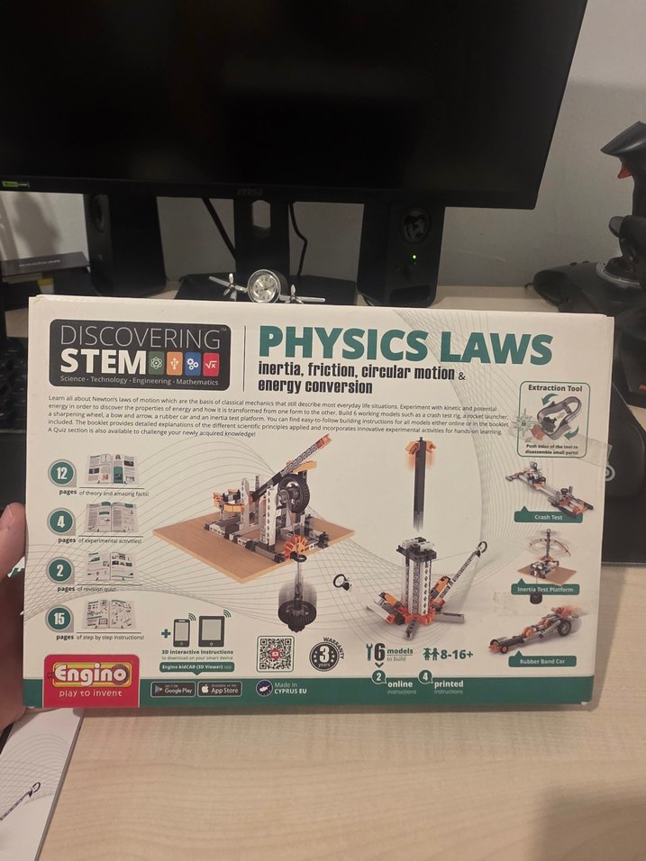 Engino Fizik Yasaları STEM Eğitim Seti - Görsel 5