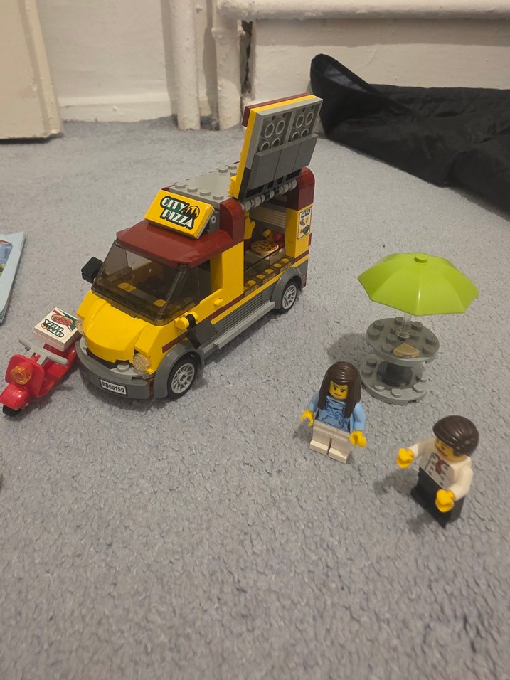 Lego Sarı 60150 Pizza Seti - Görsel 3