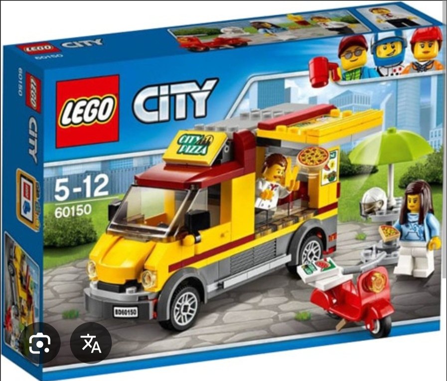 Lego Sarı 60150 Pizza Seti - Görsel 4