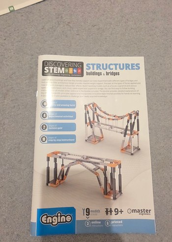 Engino STEM Yapı ve Köprü Seti - Görsel 2