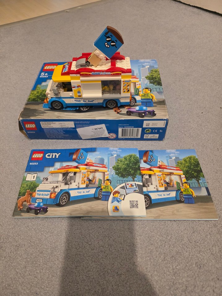 Lego City 60150 Dondurma Kamyonu Seti - Görsel 5