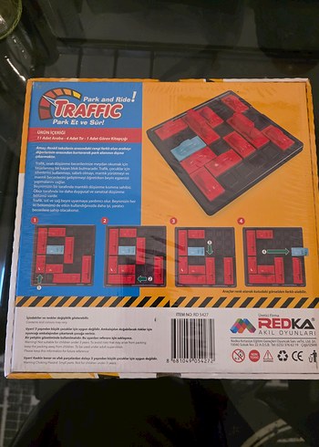 REDKA Trafik Park Et ve Sür Eğitici Oyuncak - Görsel 2
