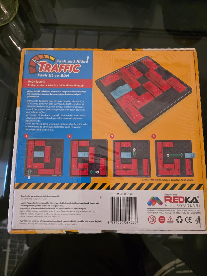 REDKA Trafik Park Et ve Sür Eğitici Oyuncak - Görsel 2