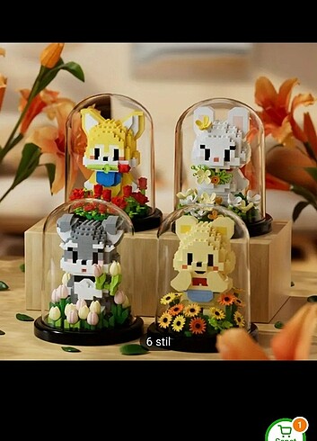 Lego Çiçek buketi hayvanlar