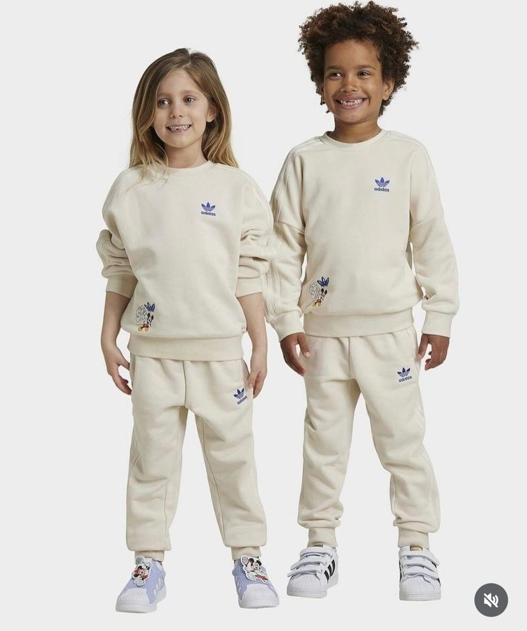 Bej Baskılı Pamuklu Erkek Çocuk Eşofman Takımı - Görsel 3