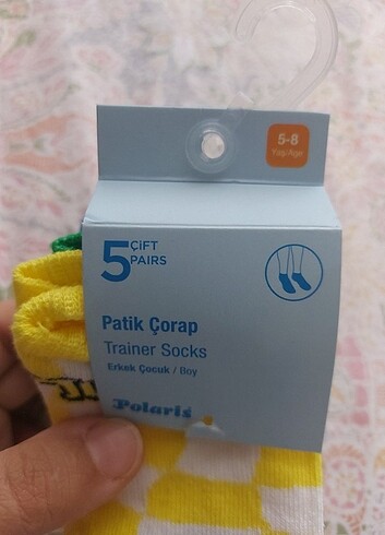 Flo 5 li çorap unisex 2-8 yaş - Görsel 6