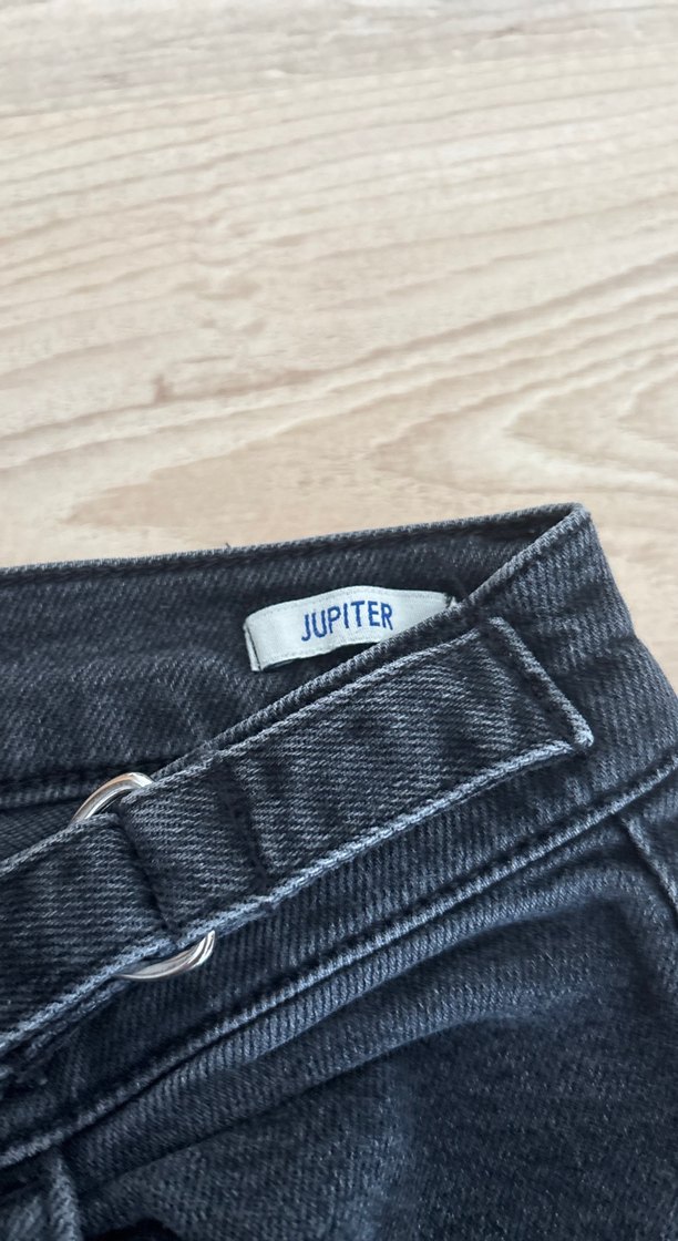 Gri Kadın Denim Kot Pantolon - Görsel 2