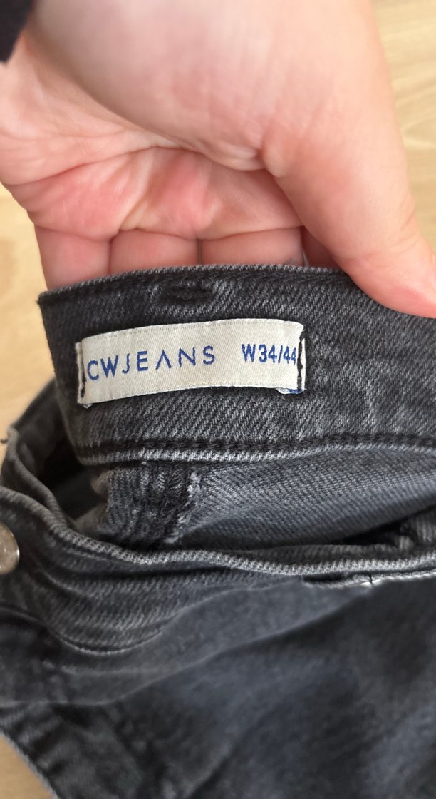 Gri Kadın Denim Kot Pantolon - Görsel 4