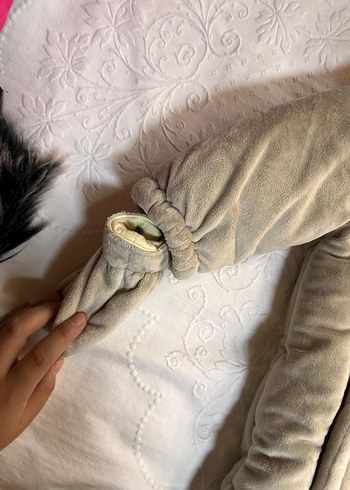 Gri Bebek Uyku Tulumu - Görsel 3