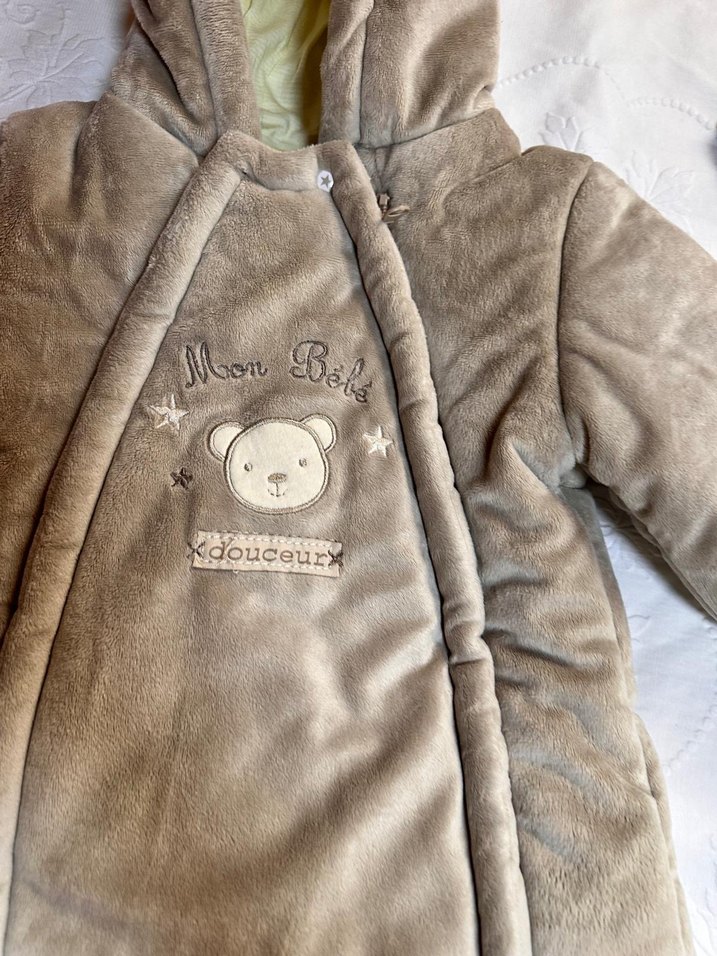 Gri Bebek Uyku Tulumu - Görsel 2