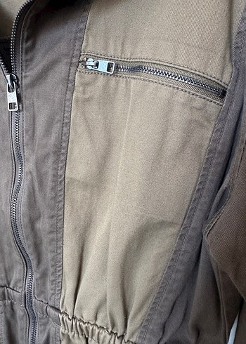 l Beden Zara haki Kadin mini elbise