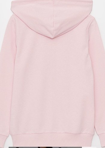 s Beden pembe Renk LCW Pembe Kapüşonlu Kadın Sweatshirt