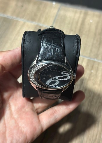 Diğer Smalto Siyah Minimalist kadin Saat Swiss