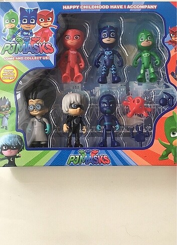 Pjmask figür seti