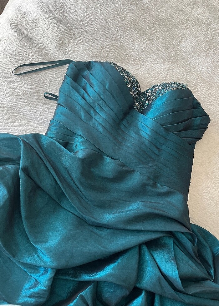 Abiye kısa elbise - Görsel 2