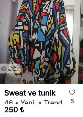 Renkli Baskılı Kapüşonlu Kadın Sweatshirt