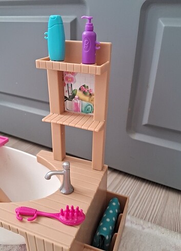  Beden Renk Barbie banyo seti