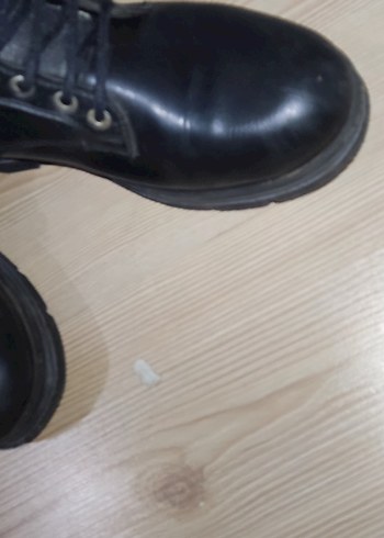 Siyah Erkek Goth Lastik Bot Deridir - Görsel 4