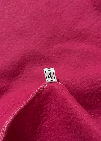 Kapüşonlu Pembe Kürklü Kız Panço - Görsel 3