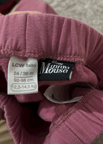 Kız Çocuk Pembe Rahat Kesim Tayt - Görsel 3