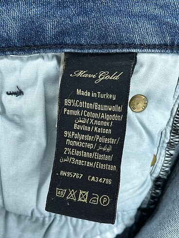 s Beden mavi Renk Mavi Jeans Skinny %70 İndirimli.