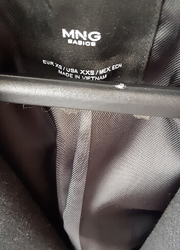 xs Beden Mango kaşe kaban