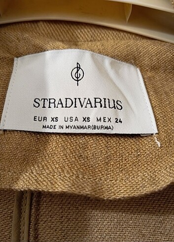 xs Beden camel Renk Stradivarius trençkot
