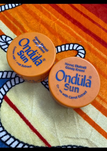 Havuç Ekstreli Ondüla Sun Güneş Kremi