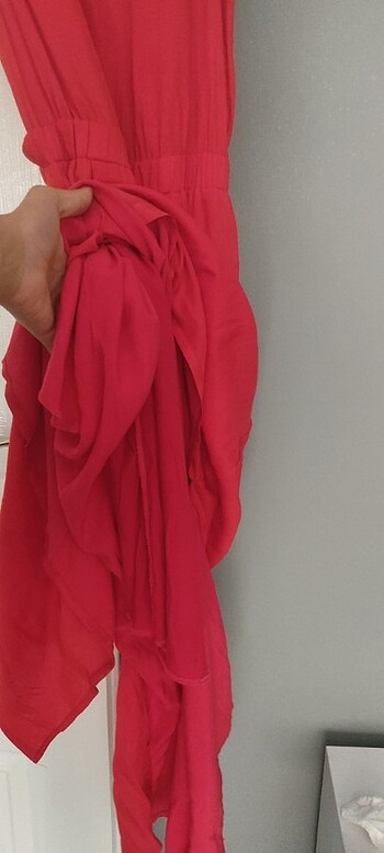 xl Beden kırmızı Renk Kadın uzun elbise