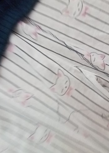 Gri Pilili Midi Pijama Takımı - Görsel 5