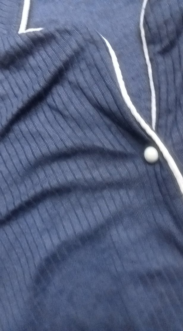 Gri Pilili Midi Pijama Takımı - Görsel 4