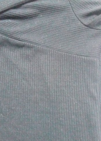 kayık V Yaka Kısa Kollu Hamile Tişörtü - Görsel 3