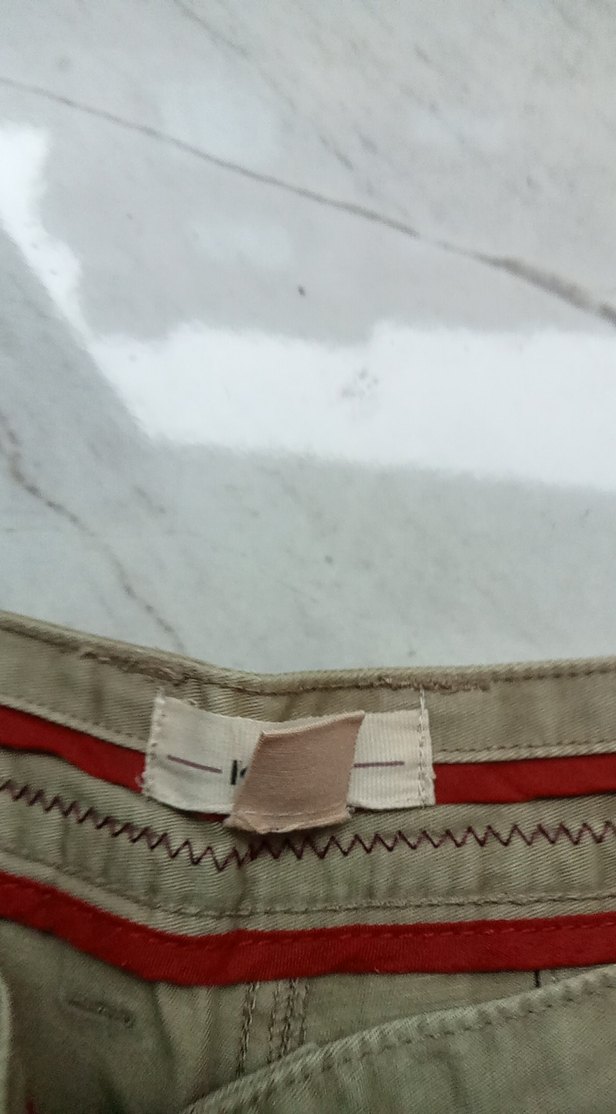 Bej Pamuk Erkek Kısa Şort - Görsel 2