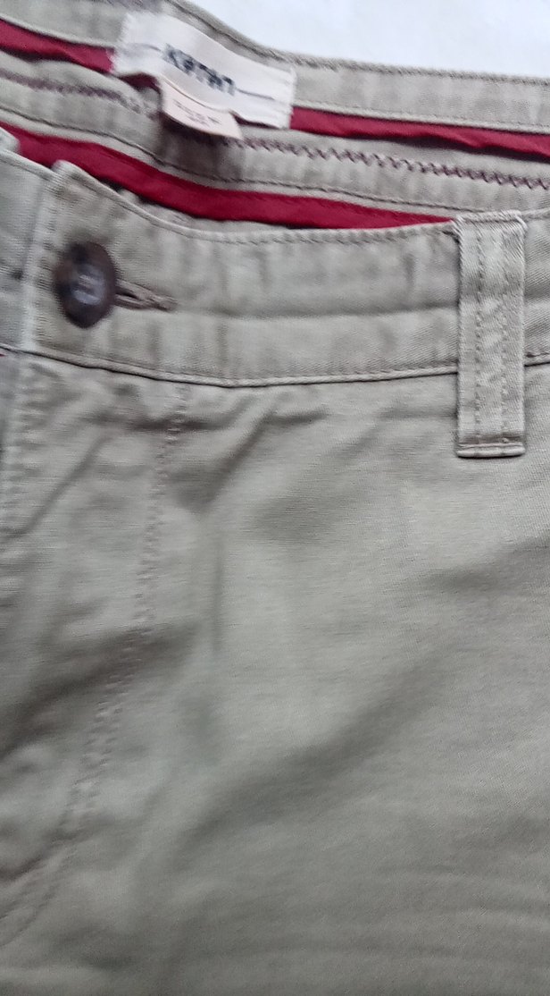 Bej Pamuk Erkek Kısa Şort - Görsel 4