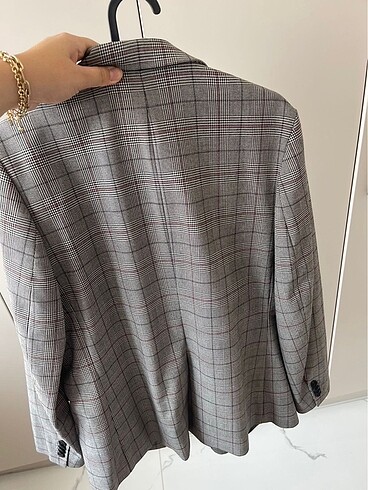 l Beden gri Renk H&m blazer
