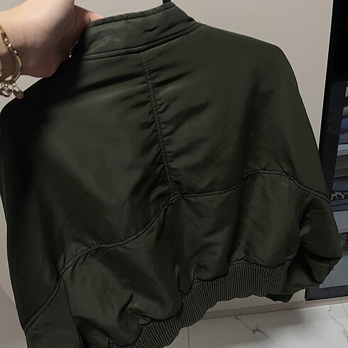 l Beden haki Renk Zara bomber