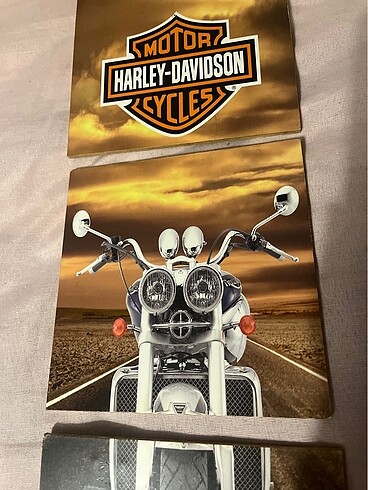 Beden Üç parça harley davıdson tablo