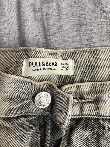xs Beden Pull and bear mom jean