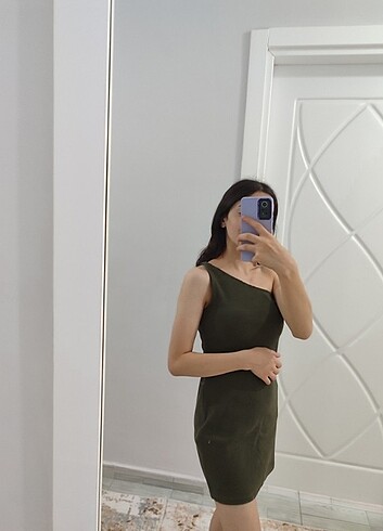 Diğer Tek kollu mini elbise 