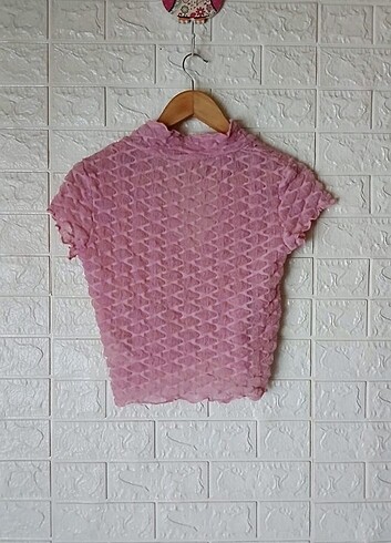 Diğer Free People Kısa Kollu Tül Crop