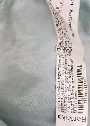 m Beden yeşil Renk Bershka Bayan Şişme Mont